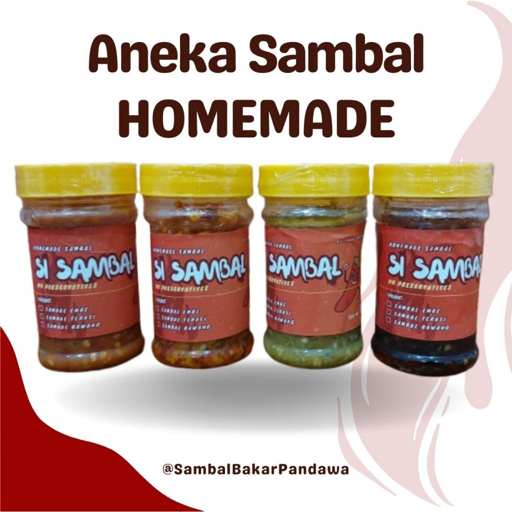 

SI SAMBAL - aneka sambal nusantara homemade tanpa pengawet