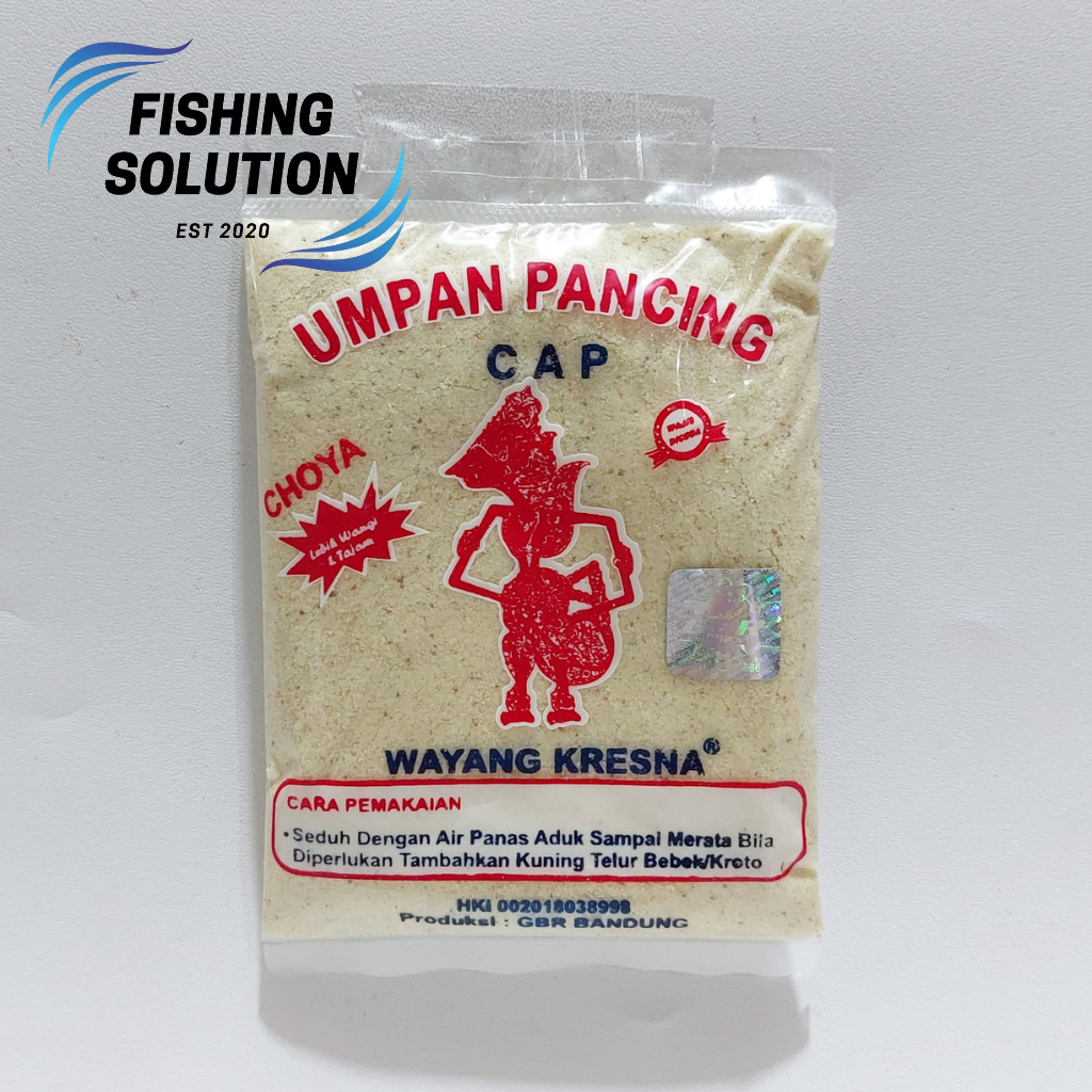 Umpan Pancing Cap Wayang Kresna Choya Putih GBR Bandung