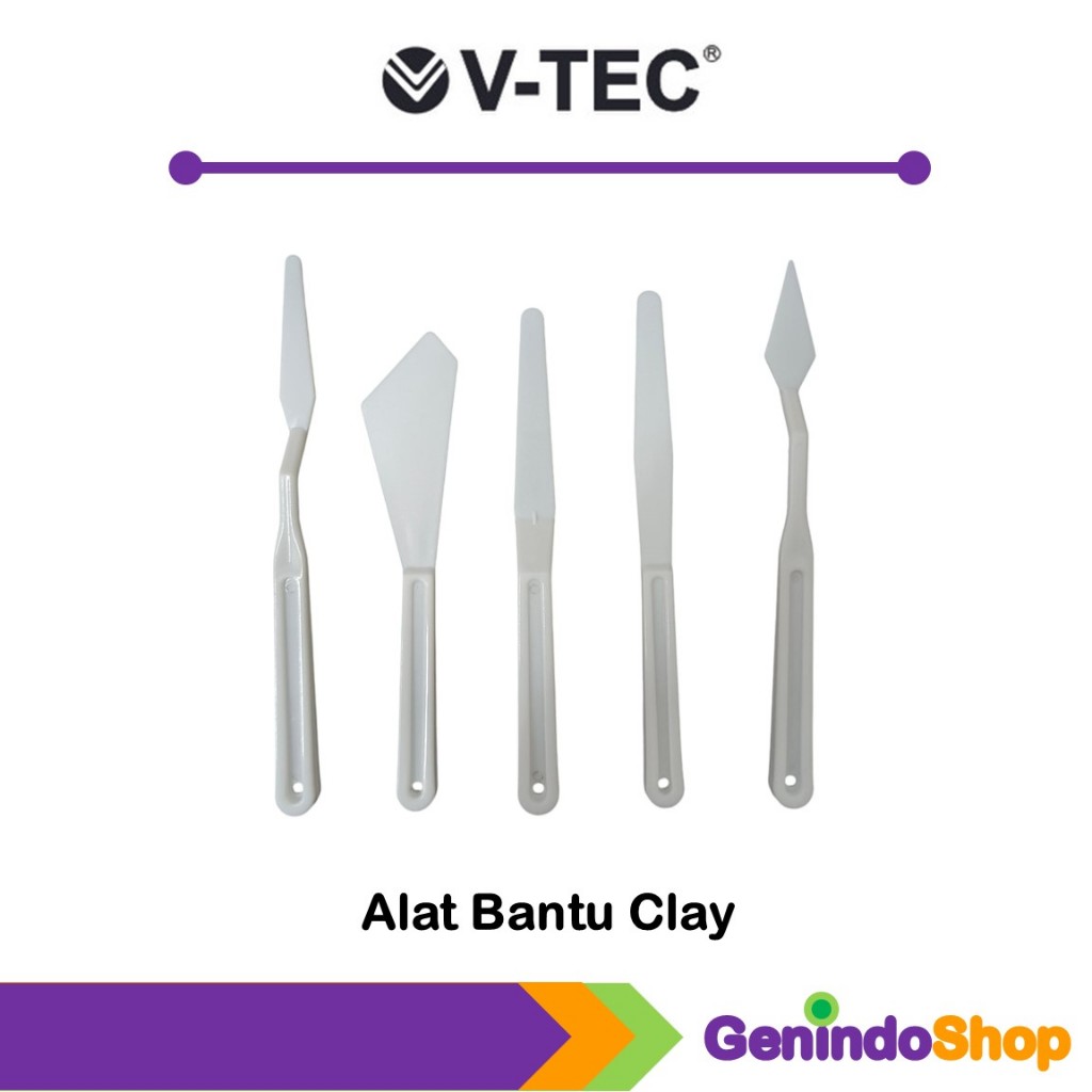 

Alat Bantu Clay Knife Plastik Good Quality - V-tec