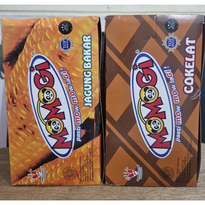 

Momogi stick Jagung Bakar Cokelat isi 20 bks x 5 gr