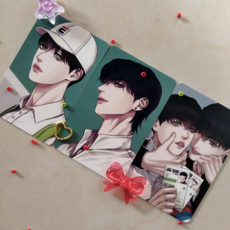 Photocard The Ghost Nocturne PC TGN Official Lezhin Jmeeshop Team Lezhin 2024