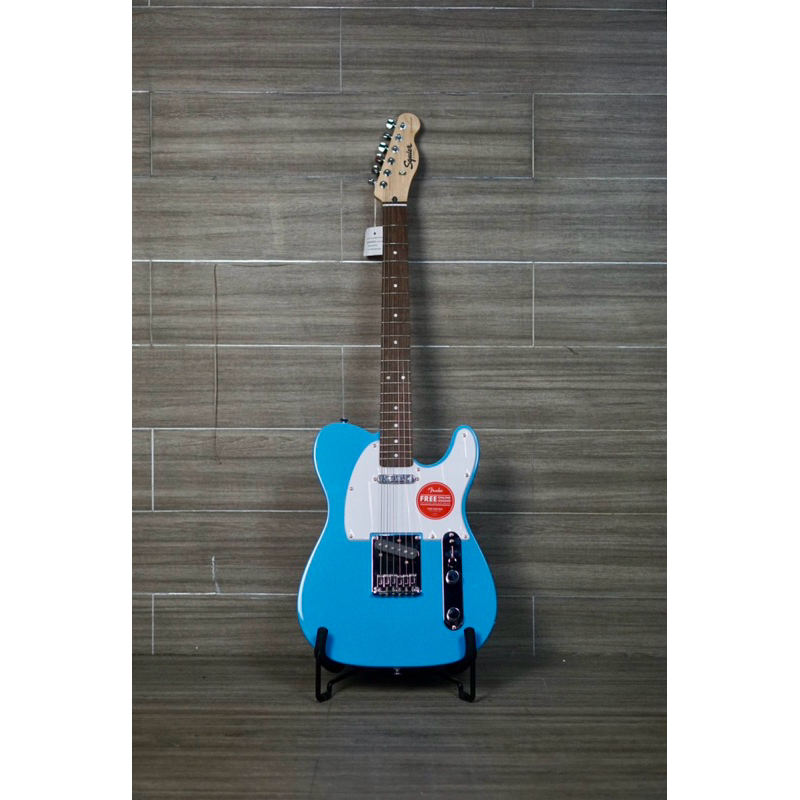 Squier Sonic Telecaster White Pickguard Laurel FB California  Blue