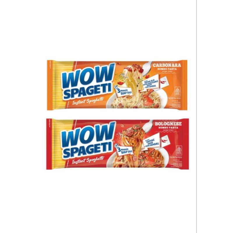 

Spaghetti WOW rasa Carbonara & Bolognese 5 pcs, MAYORA
