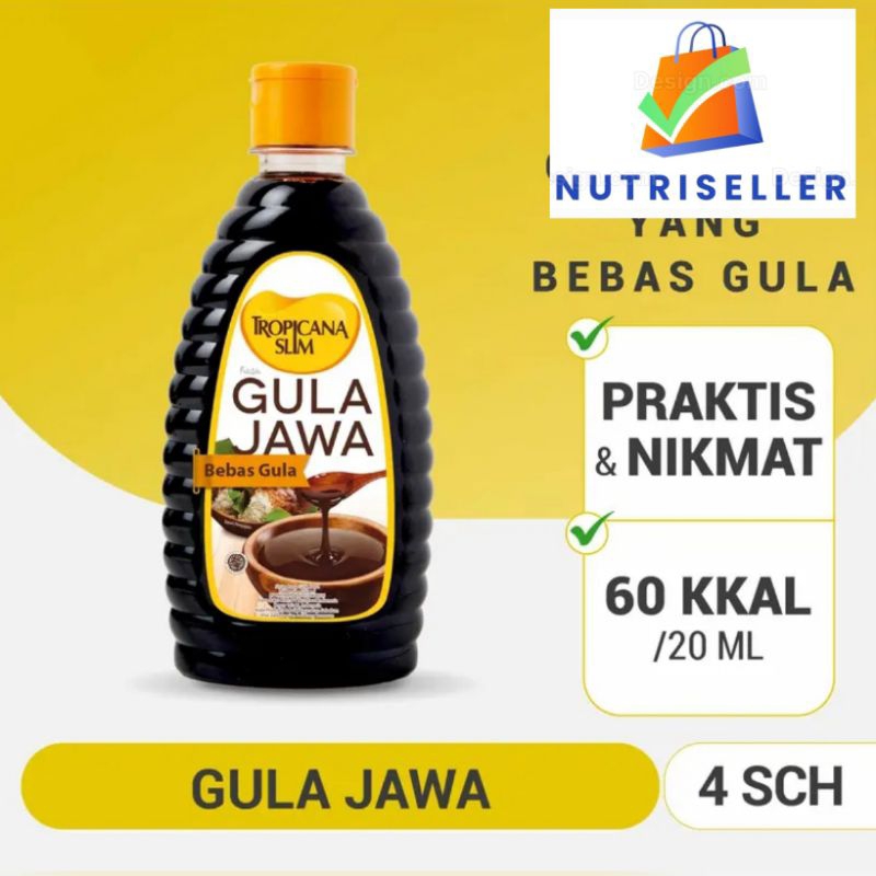 

Tropicana Slim Gula Jawa 350 ML - Gula Jawa Tropicana Slim - Bebas Gula