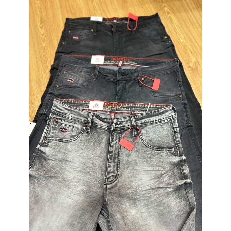 Celana Denim Pria Hugo Leo ORIGINAL