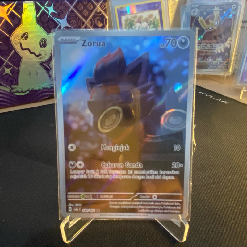 Zorua AR 184/166 TCG Pokemon Indonesia