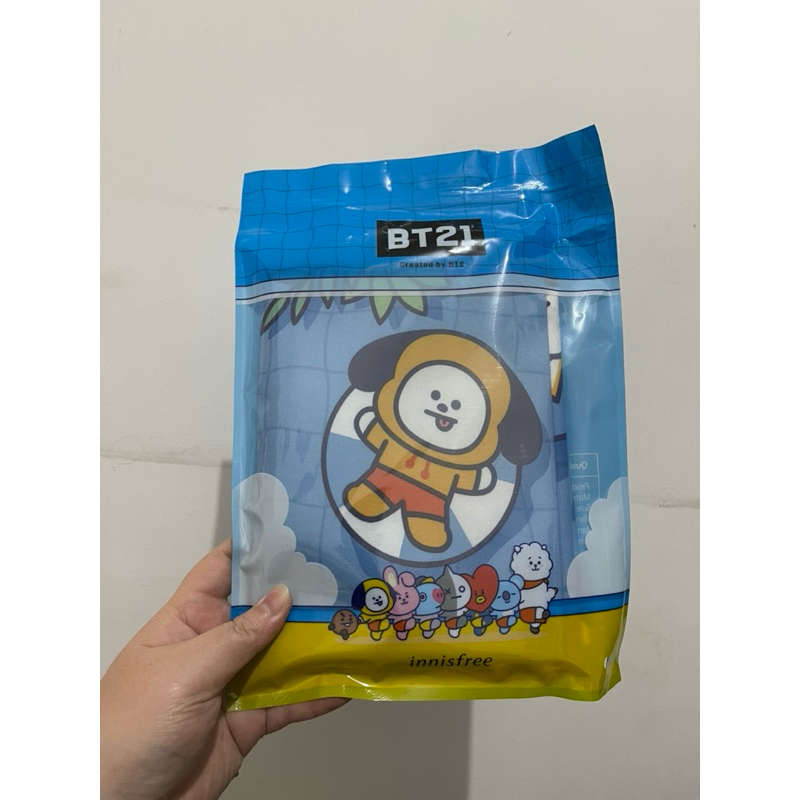 BT21 x INNISFREE BEACH TOWEL CHIMMY