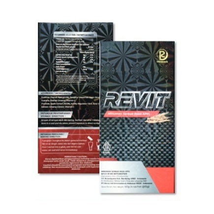 Revit Renner Minuman serbuk rasa Apel