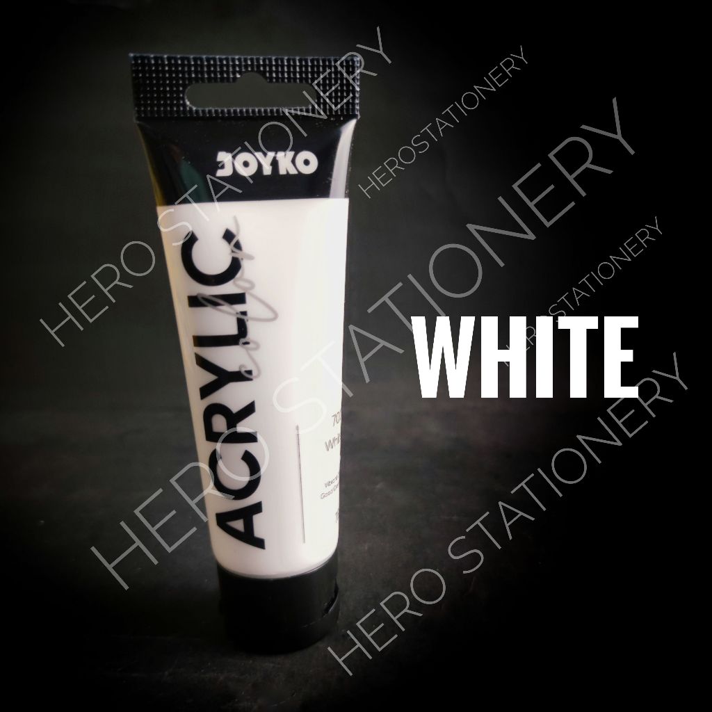 

Cat acrylic akrilik joyko tube 75 ml warna putih white ACC-B75 75ML