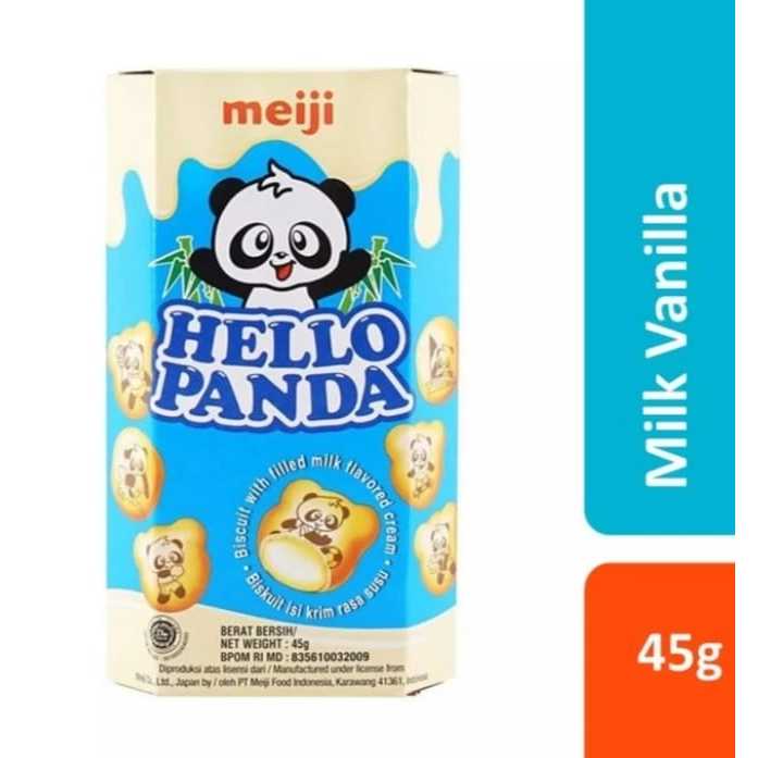 

Hello Panda Biskuit Isi Krim Rasa Susu 42g Meiji Hello Panda Biscuit Milk Flavoured Cream 42 Gram