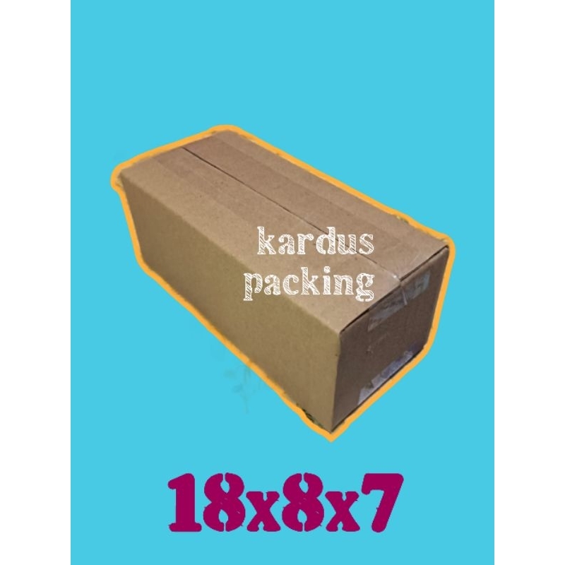 

kardus kecil uk 18x8x7 kardus packing kardus besar