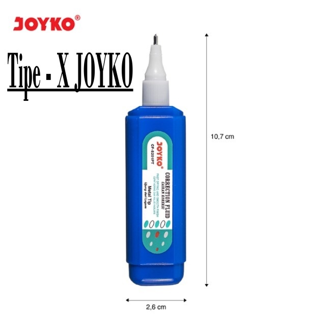 

Tipe X Correction Joyko Pen Tip Ex Tipex Cair