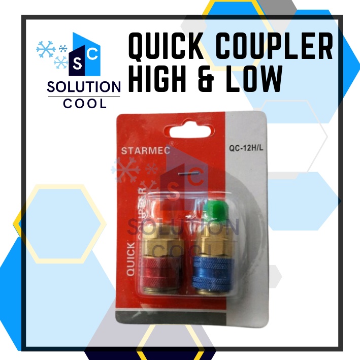Update Terlaris Quick Coupler AC Mobil Adapter Nepel pengisian Ac Mobil