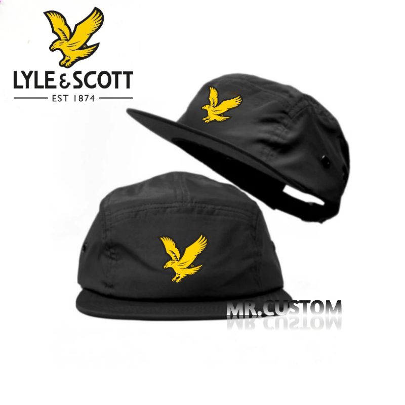 Topi 5 Panel Casual Skena Lili Scott/ Five Panel Vintage Atasan Pria Wanita Lokal Brand