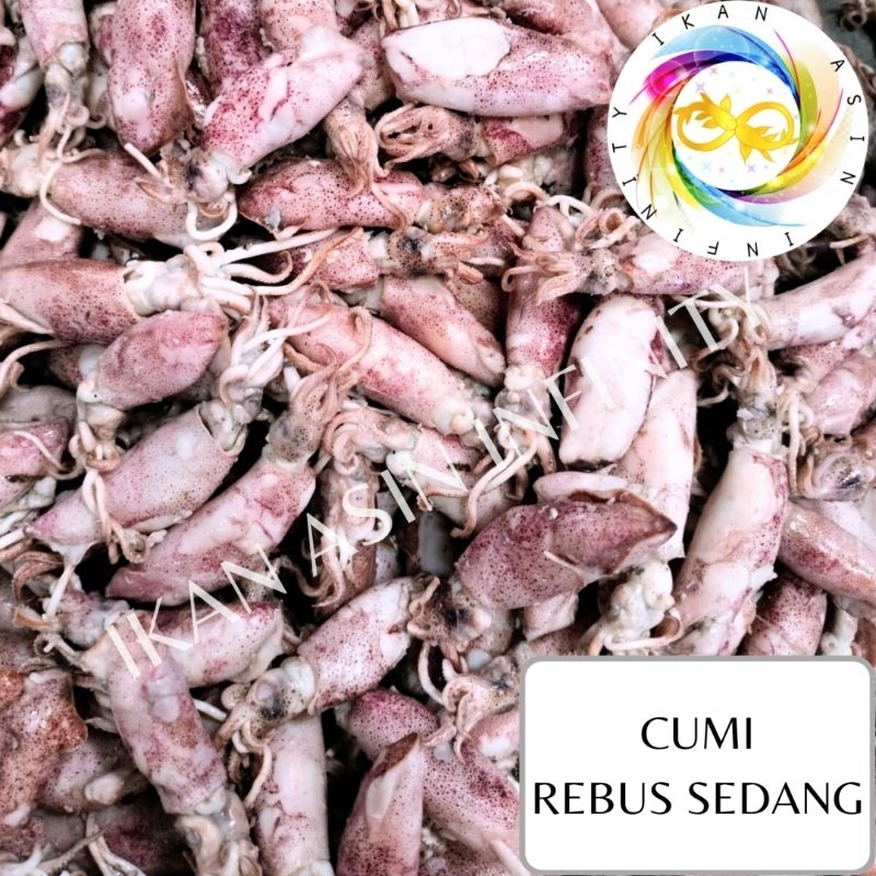 

Ikan asin Cumi Rebus / Sotong Rebus (Sedang) (250 gram)