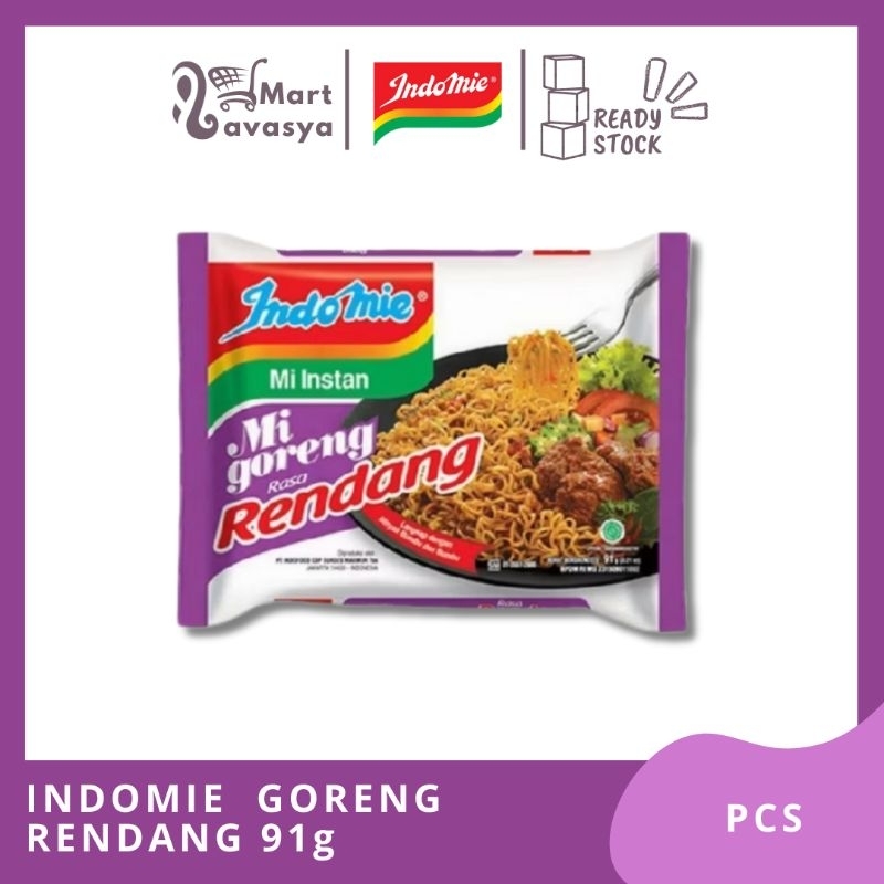 

INDOMIE GORENG RENDANG 91g - 1 PCS - KOTA BANDUNG - LAVASYA MART