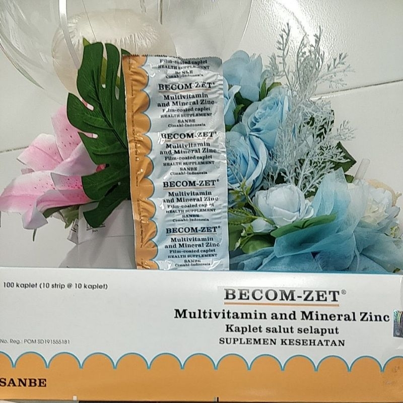 BECOM-ZET MULTIVITAMIN 1 STRIP @10 TABLET