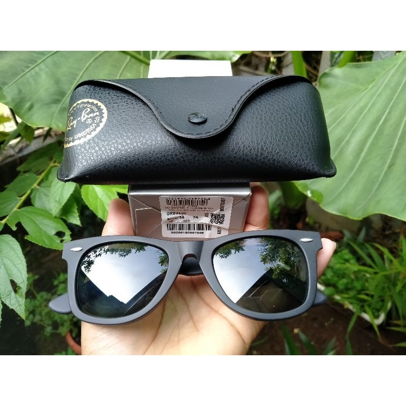 Kacamata Hitam Pria Wanita Rbn WF 2140 Original Classic Sunglases