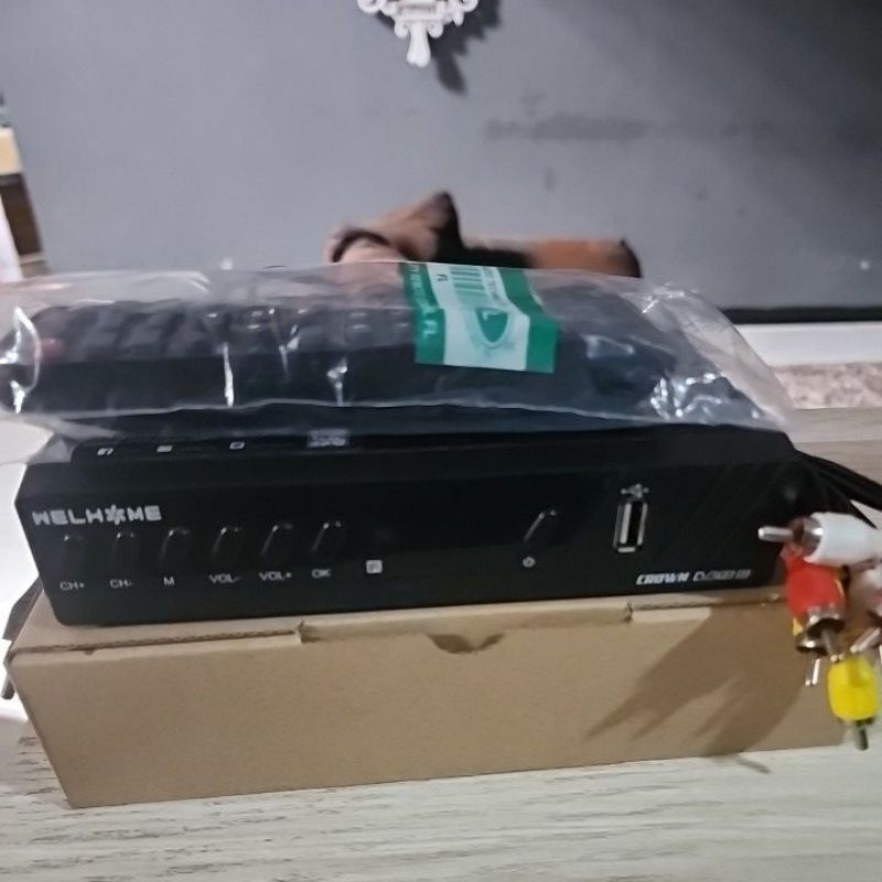 [STB TV Digital] STB TV Digital DVB Welhome Crown 03 - Chipset Gx6701 Tuner R850