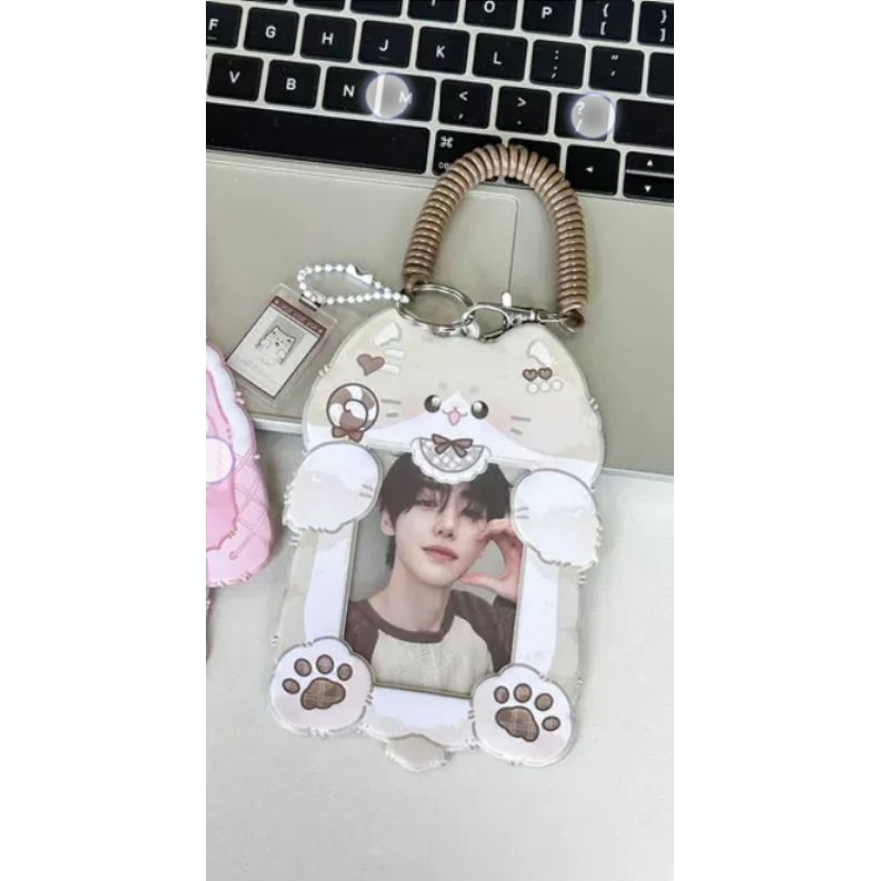 

[READY SIAP KIRIM] Cahol Photocard Sweet kucing Card holder PC PVC official GIGNAC