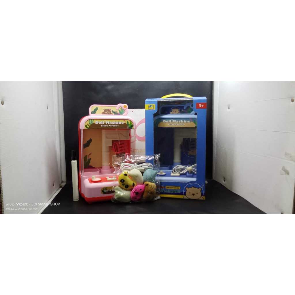 MAINAN BONEKA CAPIT// FUNNY DOLL MACHINE// MAINAN MESIN CAPIT BONEKA// MESIN CAPIT