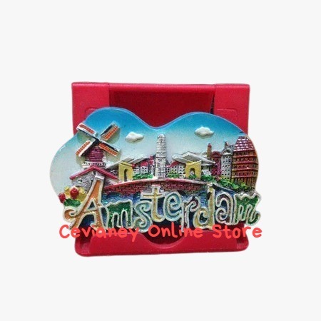 Tempelan Kulkas Magnet seri Amsterdam