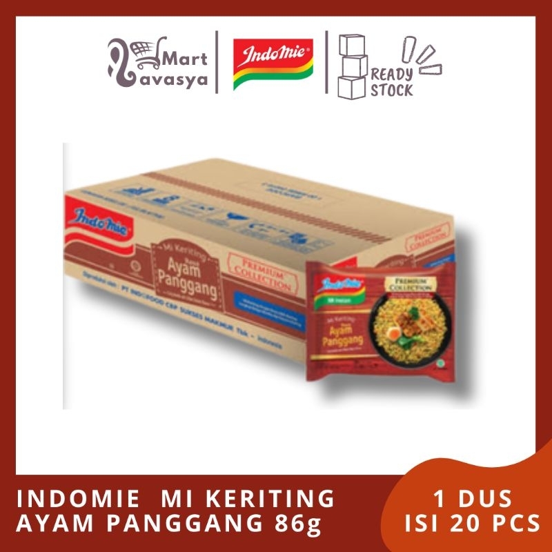 

INDOMIE MI KERITING AYAM PANGGANG 86g - 1 DUS ISI 20 PCS - KOTA BANDUNG - LAVASYA MART