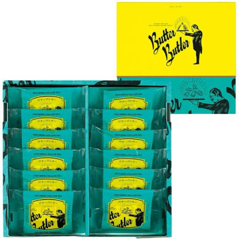 

BUTTER BUTLER - Financier / Biskuit Susu Keju Khas Jepang 12 pcs