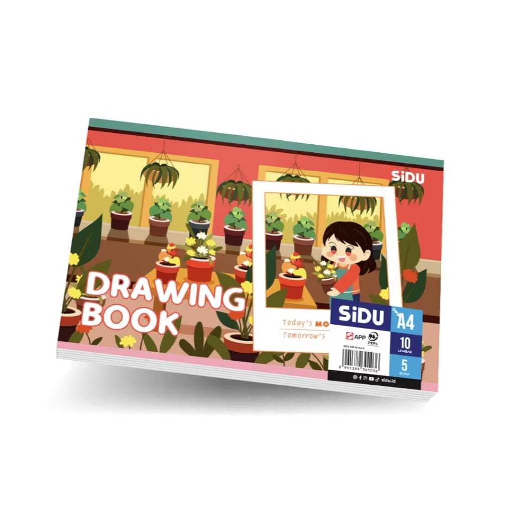 

SIDU - Buku Gambar A4 30X2cm - Isi 5 buku