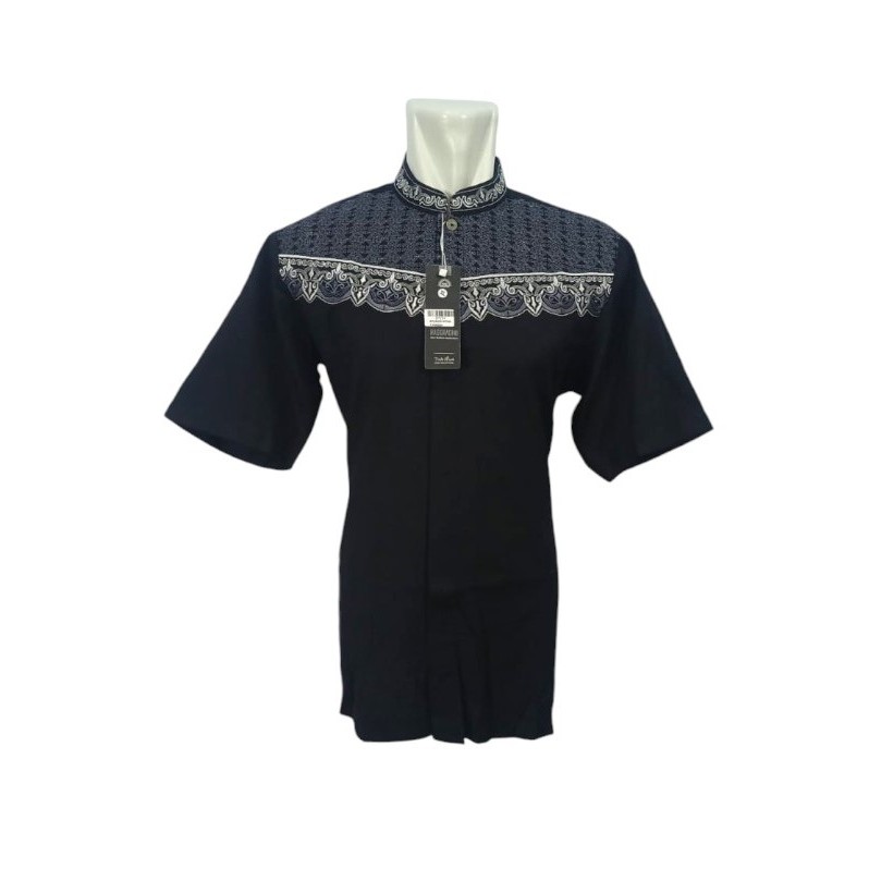 Hasgradini - Baju Koko India Warna Hitam Pria Atasan