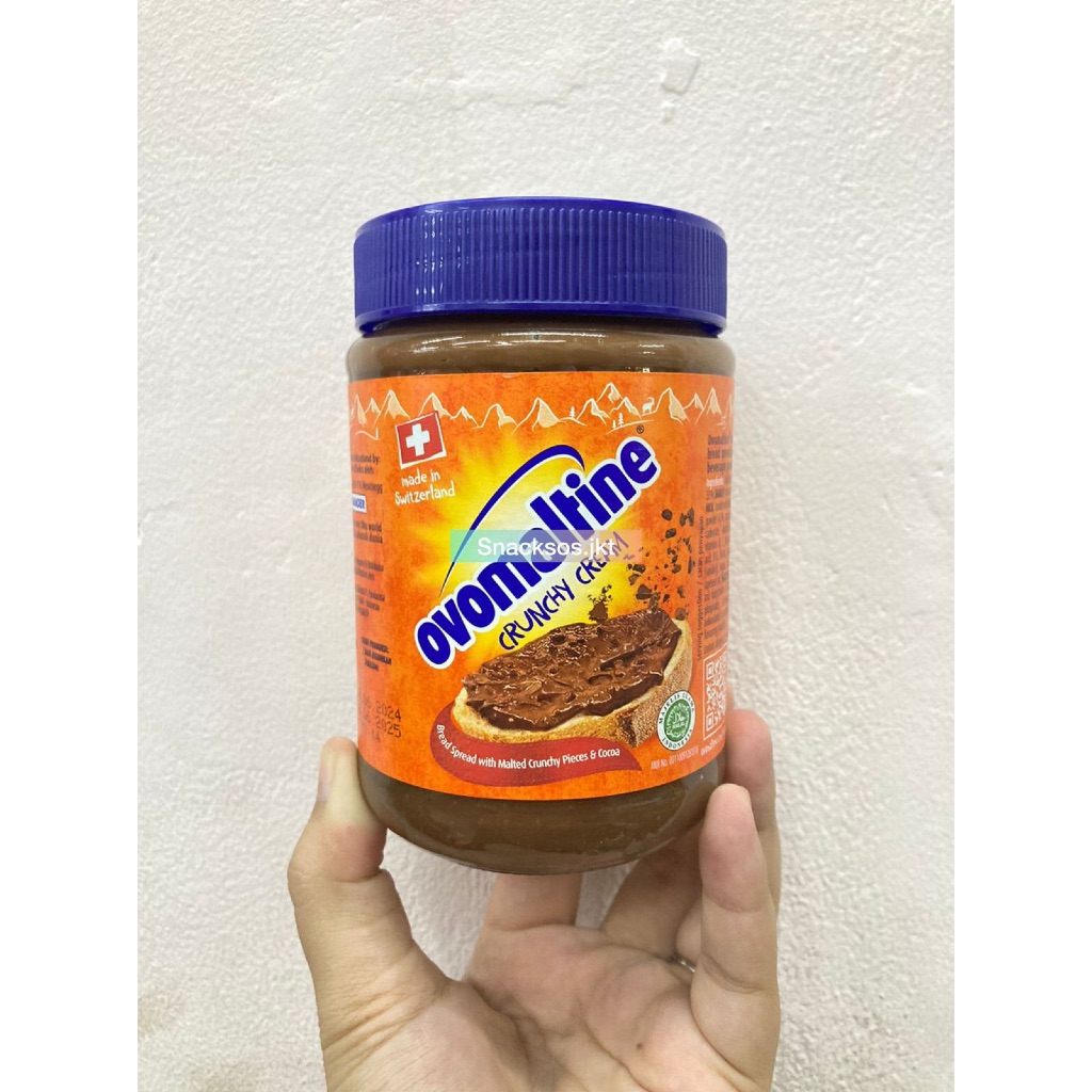 

OVOMALTINE CHOCOLATE SPREAD CRUNCHY CREAM 380GR