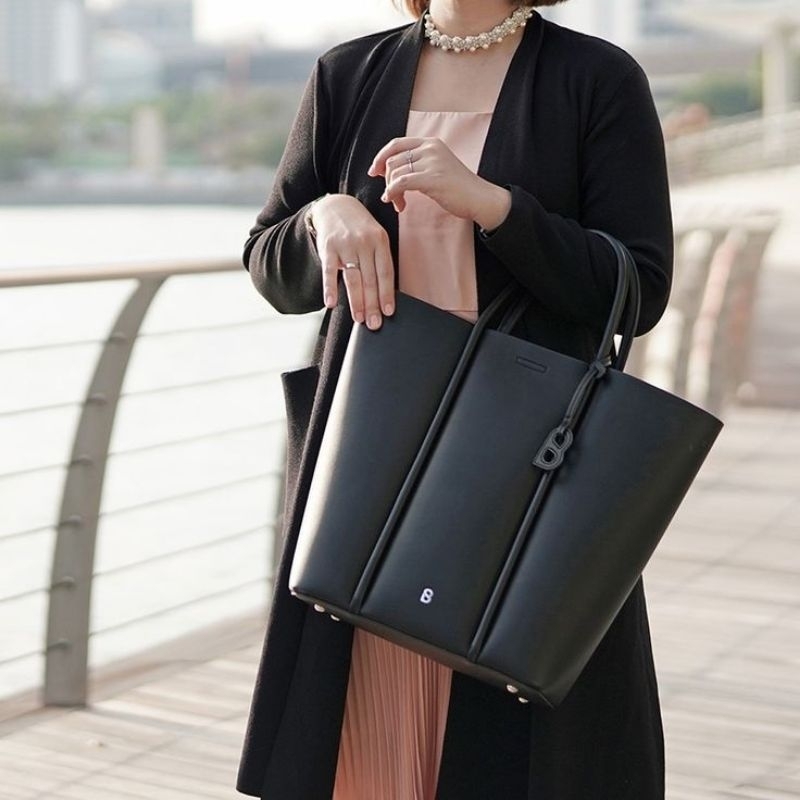 Preloved Button Scarves Alo Tote Bag BS