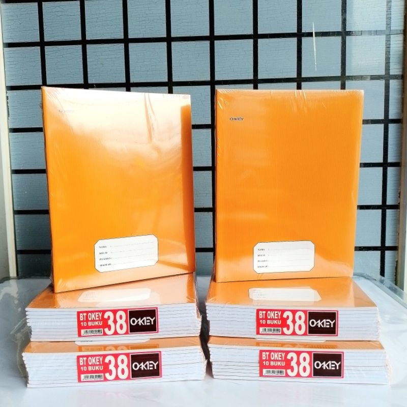 

ghg Buku Tulis Okey 38 Lembar Kraft ( Pak 10 Buku ) [ Orinal ] Produk By Kiky