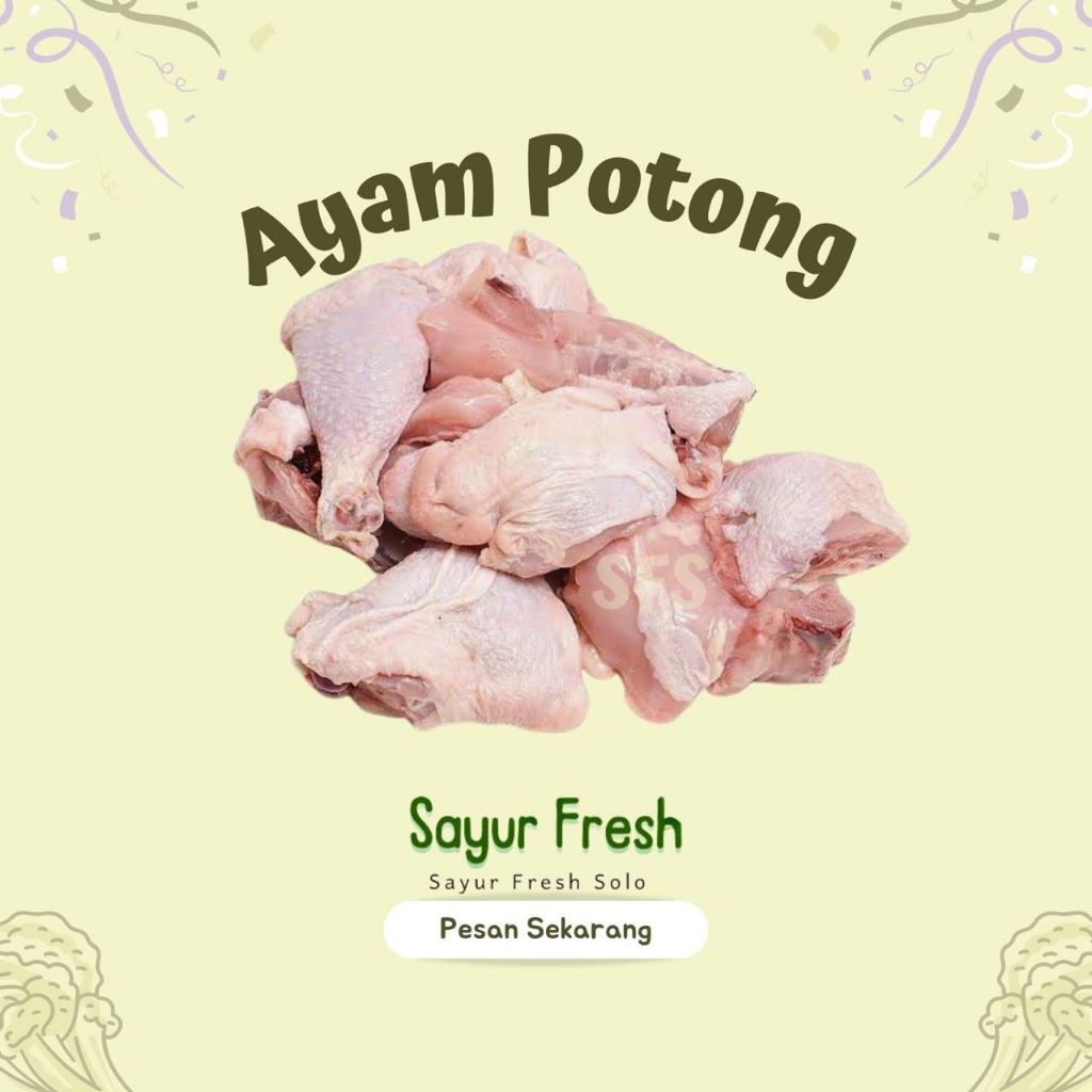 

Ayam Potong Campur 500gr - Sayur Fresh Solo