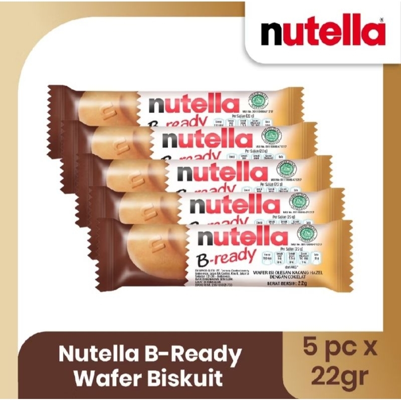 

Nutella B-Ready 22gr 5pcs