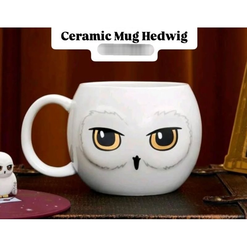 (PO HARRY POTTER X SHEIN) MUG KERAMIK/ GLASS MUG COVER/ PENUTUP GELAS MUG/ STRAW COVER/ PENUTUP SEDO