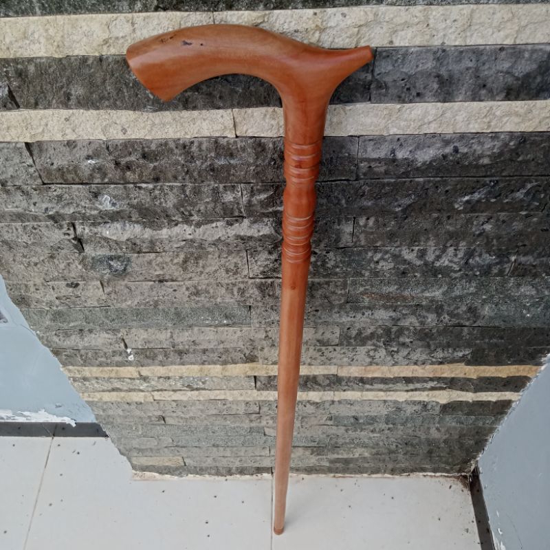 tongkat jalan kayu nogosari nagasari model cula profil spesial asli Cirebon S52