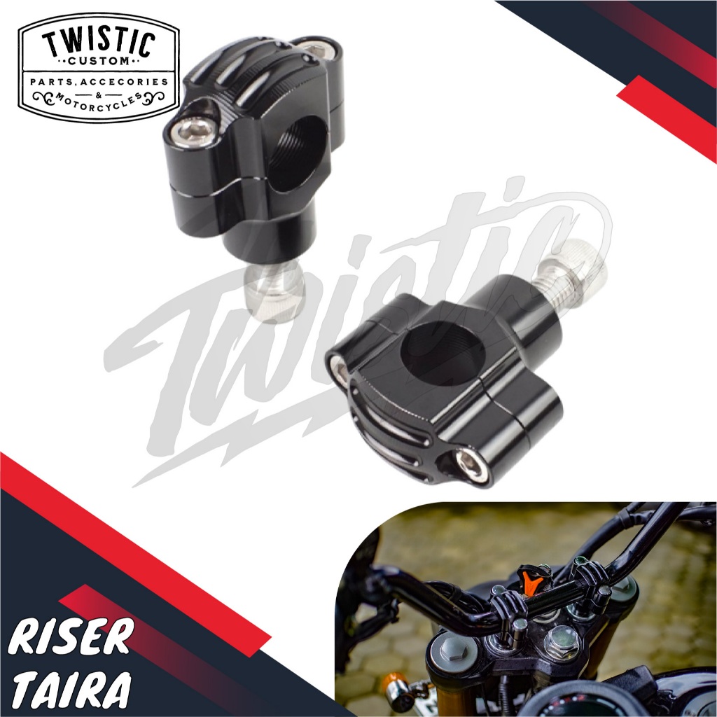 Raiser Riser Stang Taira Motor Benelli PE 250 SM V16 Chopper Bobber