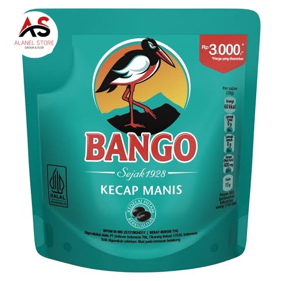 

Bango Kecap Manis Ukuran 60ml