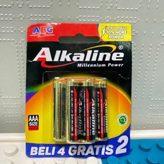 Baterai Alkaline AAA