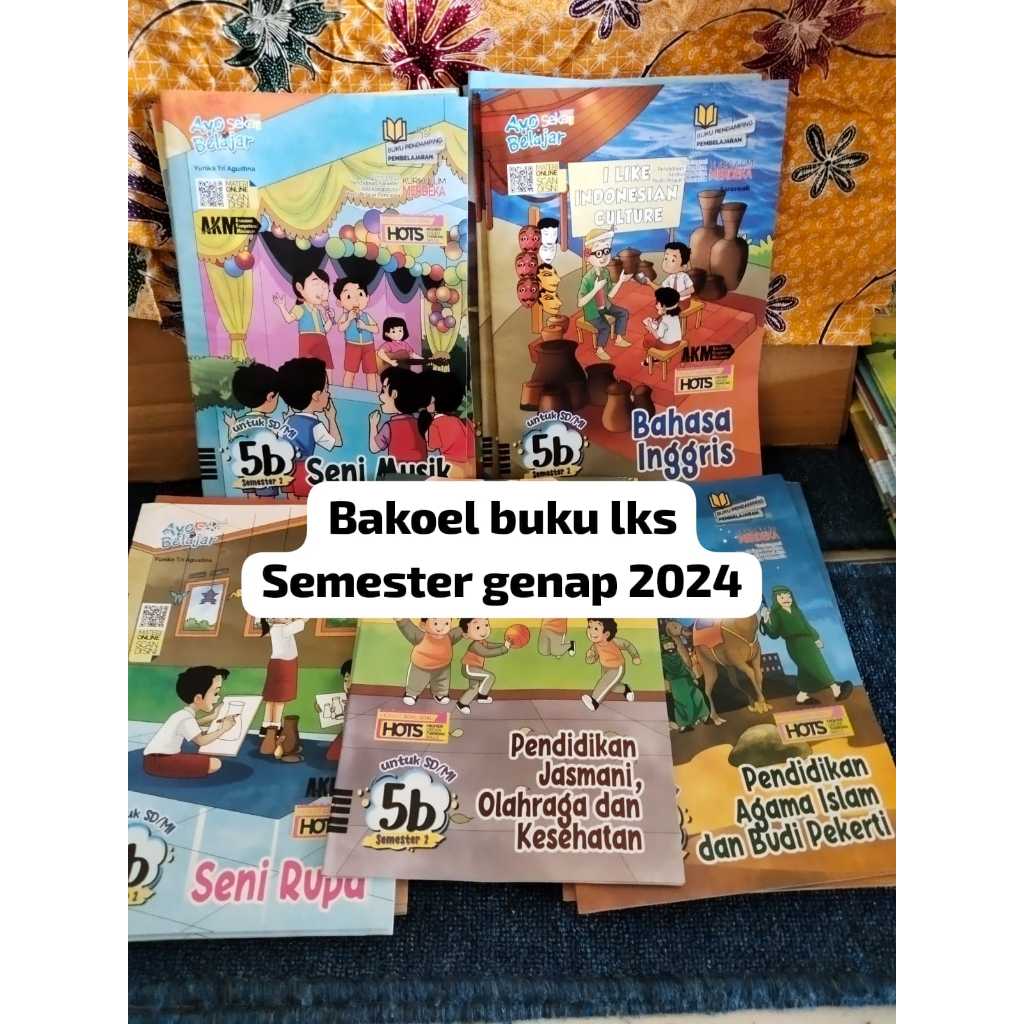LKS SEKAR KELAS 5 SEMESTER GENAP 2024-GRAHA PUSTAKA-KURMER
