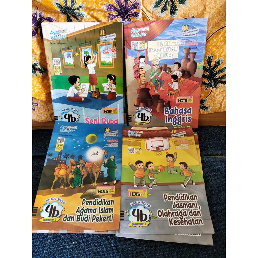 LKS SD SEKAR KELAS 4 SEMESTER GENAP 2024-GRAHA PUSTAKA-KURMER