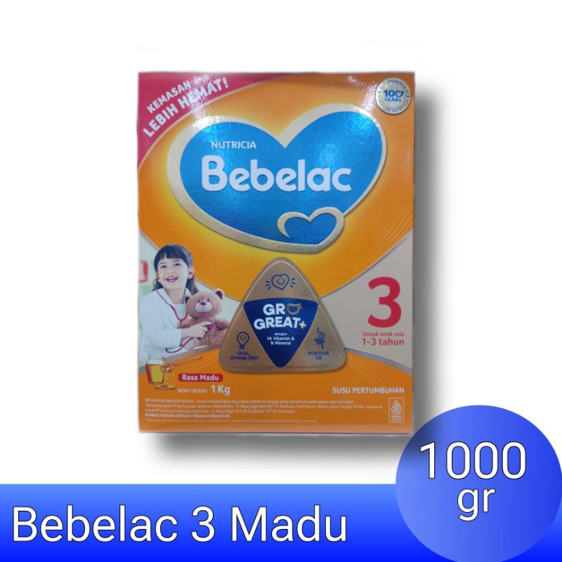 

Bebelac 3 Madu 1000gr