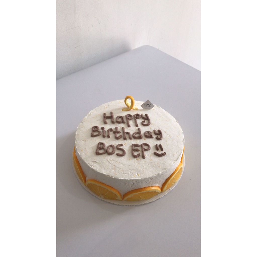 

d20 3 layer - Orange Cake - Vegan & Gluten Free