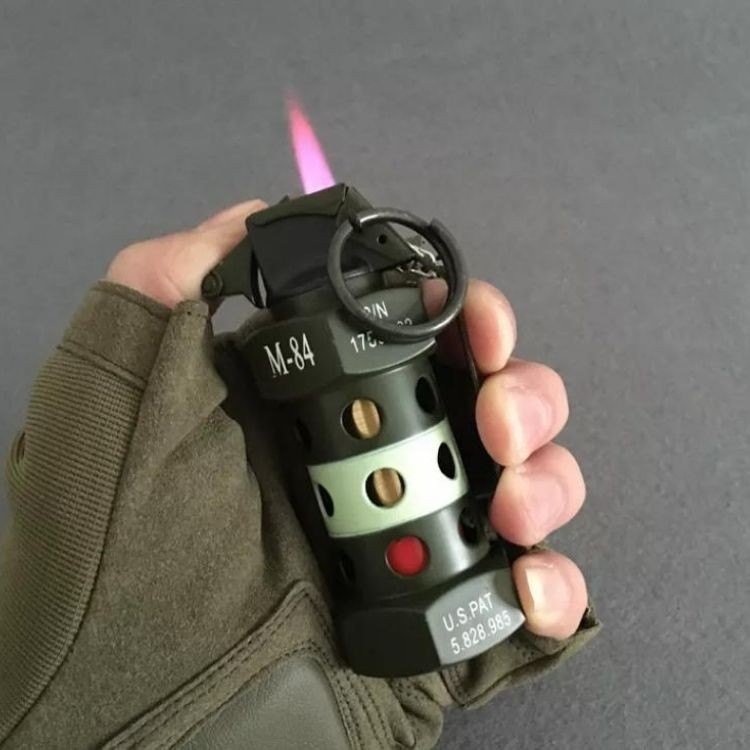 Korek Gas Smoke Granat M-84, Korek Granat, Korek Api Unik Motif Granat