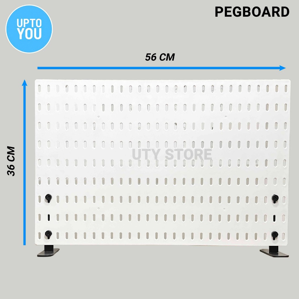 Pegboard Papan Dinding 28x28 36*56 dan 56*56