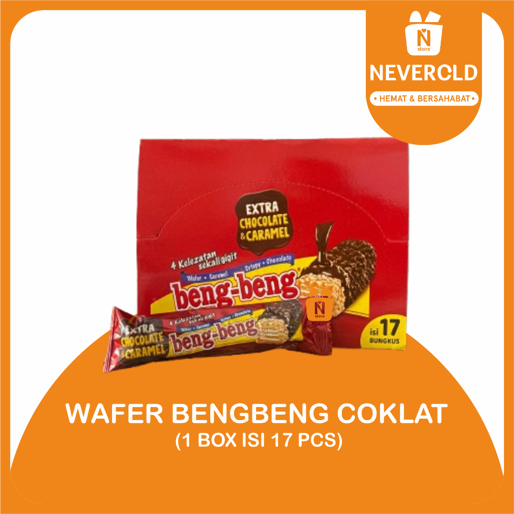 

Beng-Beng Wafer Caramel Crispy Chocolate 1 Box Isi 17 pcs @25gr