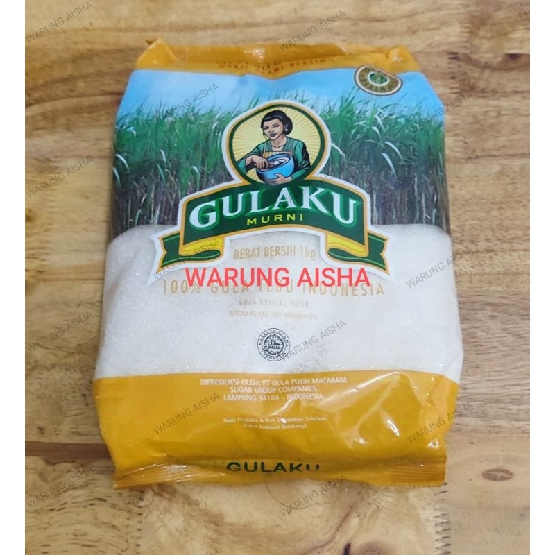 

Gula Pasir Premium Gulaku Kuning 1 kg