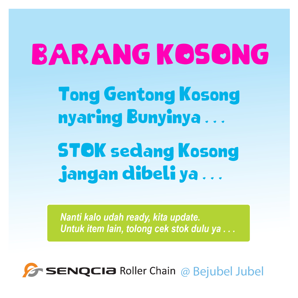 rantai roller chain SENQCIA / ZEXUS 08B-1