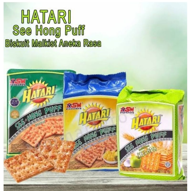 

Biskuit Hatari See Hong Puff 245 gram